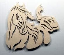 Load image into Gallery viewer, Running Horse Wall Art Horse Accent light