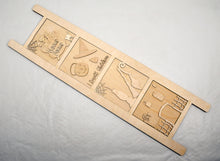 Load image into Gallery viewer, Leaning Ladder Interchangeable Full Size Floor Standing Hocus Pocus Home decor UNFINISHED blank Kit