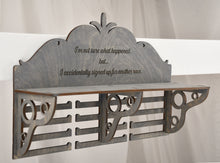 Load image into Gallery viewer, Medal Hanger Ribbon Hanger Medal display Sports medal holder Marathon Sports Gift for her Sports gift for him Display rack Display Shelf