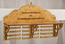 Load image into Gallery viewer, Medal Hanger Ribbon Hanger Medal display Sports medal holder Marathon Sports Gift for her Sports gift for him Display rack Display Shelf