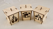 Load image into Gallery viewer, Halloween Lanterns, Halloween light up decor,Tea light lanterns