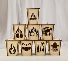 Load image into Gallery viewer, Halloween Lanterns, Halloween light up decor,Tea light lanterns
