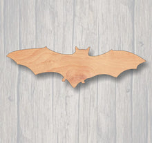 Load image into Gallery viewer, Bat. Laser Cutout. Wood Sign. FREE SHIPPING, Unfinished Sign. Wood Cutout. Laser Cutout. Halloween decoration,