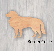 Load image into Gallery viewer, Dogs. Pets. Wood cutout. . Laser Cutout. Wood Sign. Unfinished wood cutout. Sign blank. Ready to paint. Door Hanger.