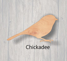 Load image into Gallery viewer, Birds. Wood cutout. Laser Cutout. Wood Sign. Unfinished wood cutout. Sign blank. Ready to paint. sign accents