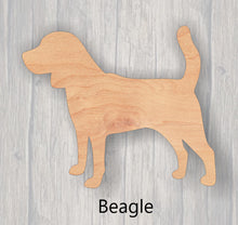 Load image into Gallery viewer, Dogs. Pets. Wood cutout. . Laser Cutout. Wood Sign. Unfinished wood cutout. Sign blank. Ready to paint. Door Hanger.