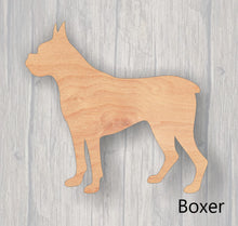 Load image into Gallery viewer, Dogs. Pets. Wood cutout. . Laser Cutout. Wood Sign. Unfinished wood cutout. Sign blank. Ready to paint. Door Hanger.