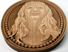 Load image into Gallery viewer, 3D Wood Ornaments Gabriel Ornament Angel ornament Christmas ornament