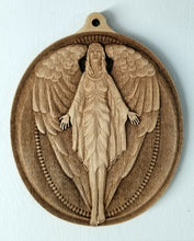 Load image into Gallery viewer, Wood Ornaments Angel Gabriel Angel Ornament Laser Engraved
