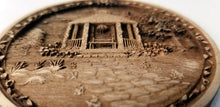 Load image into Gallery viewer, 3D Wooden Gazebo Ornament Gazebo Laser Engraved wood gazebo Laser Engraved