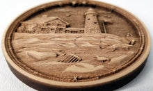 Load image into Gallery viewer, Cape Cod Lighthouse Ornament Wooden Ornament Cape Cod Ornament Laser Engraved