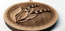 Load image into Gallery viewer, 3D Wooden Ornament Lilly of the Valley Laser Engraved ornament
