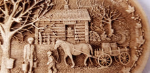 Load image into Gallery viewer, 3D Wooden Ornament Maple Sapping Maple syrup Laser Engraved wood ornament