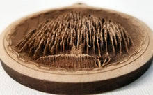 Load image into Gallery viewer, Willow Tree Ornament Wooden willow tree 3D ornament Laser Engraved willow