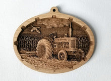 Load image into Gallery viewer, Vintage Tractor Farmall McCormick International Harvester 3D Wood Ornament wooden Tractor