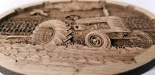 Load image into Gallery viewer, Vintage Tractor Farmall McCormick International Harvester 3D Wood Ornament wooden Tractor