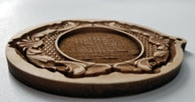 Load image into Gallery viewer, Carved Wooden Frame Ornament Wood Frame ornament Laser Engraved