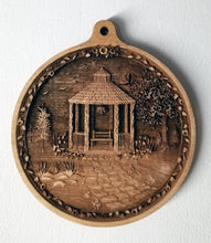Load image into Gallery viewer, 3D Wooden Gazebo Ornament Gazebo Laser Engraved wood gazebo Laser Engraved
