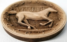 Load image into Gallery viewer, 3D Wooden Horse Ornament Horse Laser Engraved