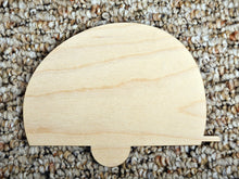 Load image into Gallery viewer, Camper. Unfinished wood cutout. Wood cutout. Laser Cutout. Wood Sign. Sign blank. Ready to paint. Door Hanger.