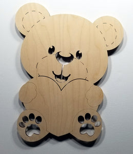 Teddy Bear Accent Light wall art lighted teddy bear wall art