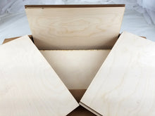 Load image into Gallery viewer, 18 pieces, Baltic birch, 19.5 x 11 x 6mm (1/4&quot;)  BELOW WHOLESALE!
