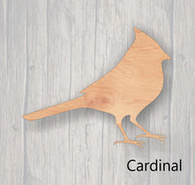 Load image into Gallery viewer, Birds.  Wood cutout.  Laser Cutout. Wood Sign. Unfinished wood cutout. Sign blank. Ready to paint. sign accents
