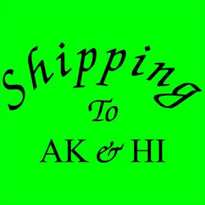 Shipping charge for AK and HI