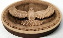 Load image into Gallery viewer, 3D Wood Ornaments Dove Ornament wooden ornament  Laser Engraved
