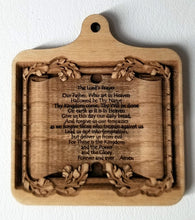 Load image into Gallery viewer, Wood Ornament Lord&#39;s Prayer Ornament bible text bible ornament Laser Engraved
